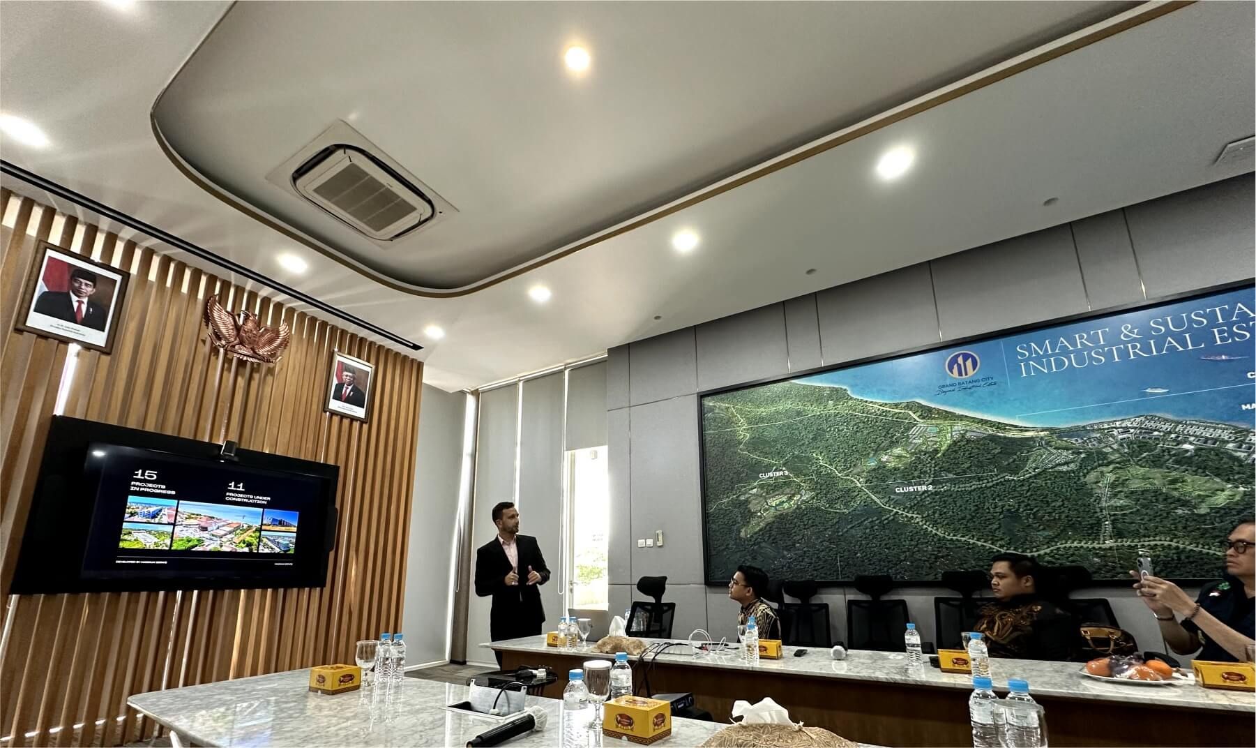 Magnum Estate at the Grand Opening of PT Kawasan Industri Terpadu Batang