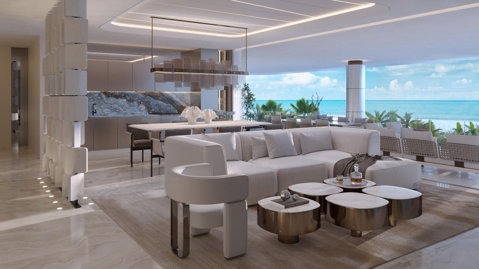 Start of sales for penthouses by the ocean