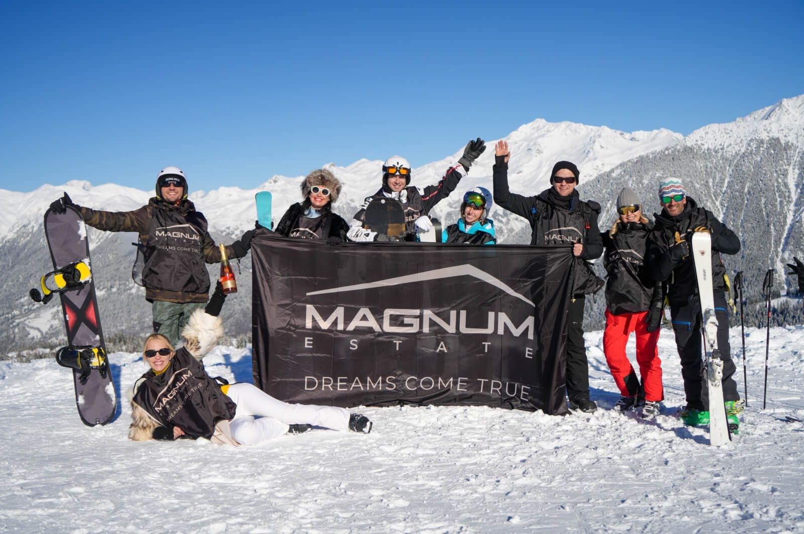 Magnum Estate Expands Boundaries: Presentation in Courchevel